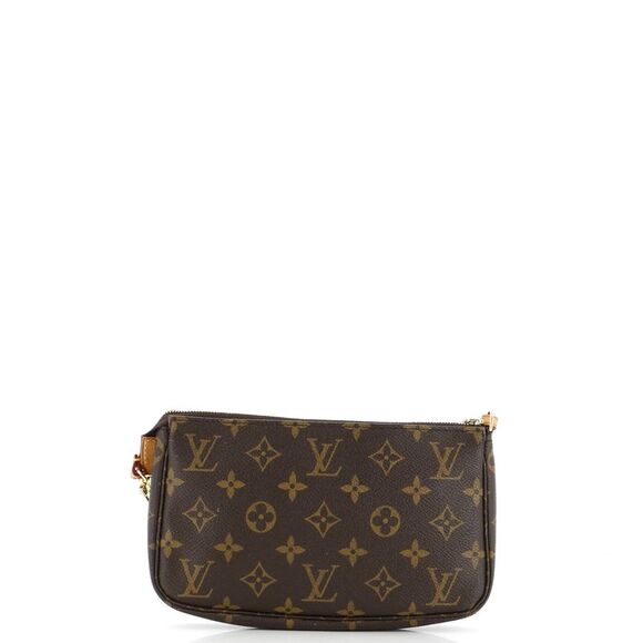 Louis Vuitton Pochette Accessoires Monogram Canvas Brown - Picture 3 of 9